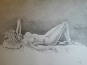 female-act, biljana-reynolds, oil painting, artist, realism