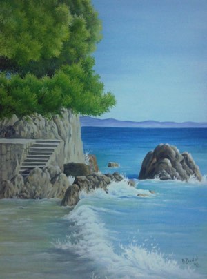 mala-duba, biljana-reynolds, oil painting, artist, realism