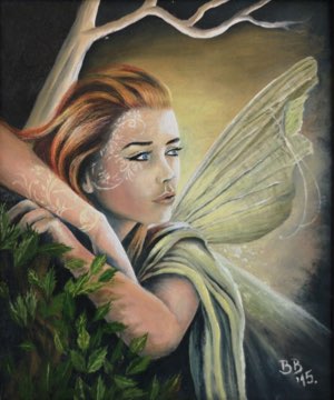 nymph, biljana-reynolds, oil painting, artist, realism